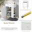 Meuble-lavabo, meuble de rangement, lavabo vasque en céramique simple, rangement sur le côté droit