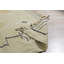 Tapis beige en laine tissé à plat à motif géométrique Contemporary-1872150533