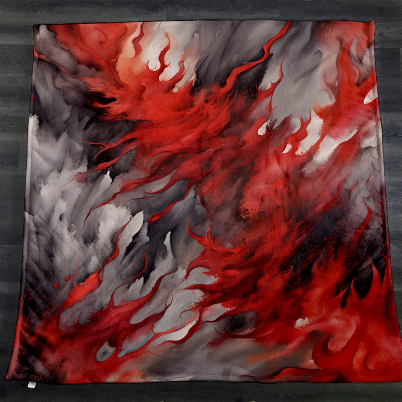 Throw Blanket, 51" W x 60" L