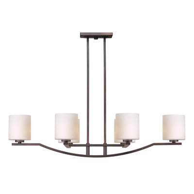 Lustre unique à niveaux 6 lumières audrinna