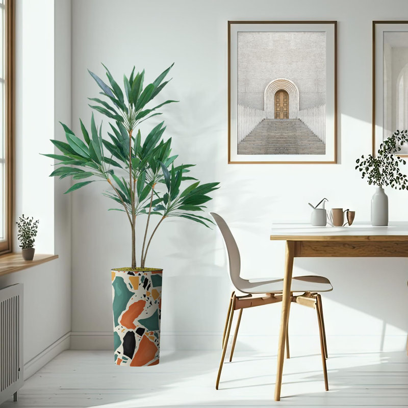 66 plantes, Bloc de couleur orange