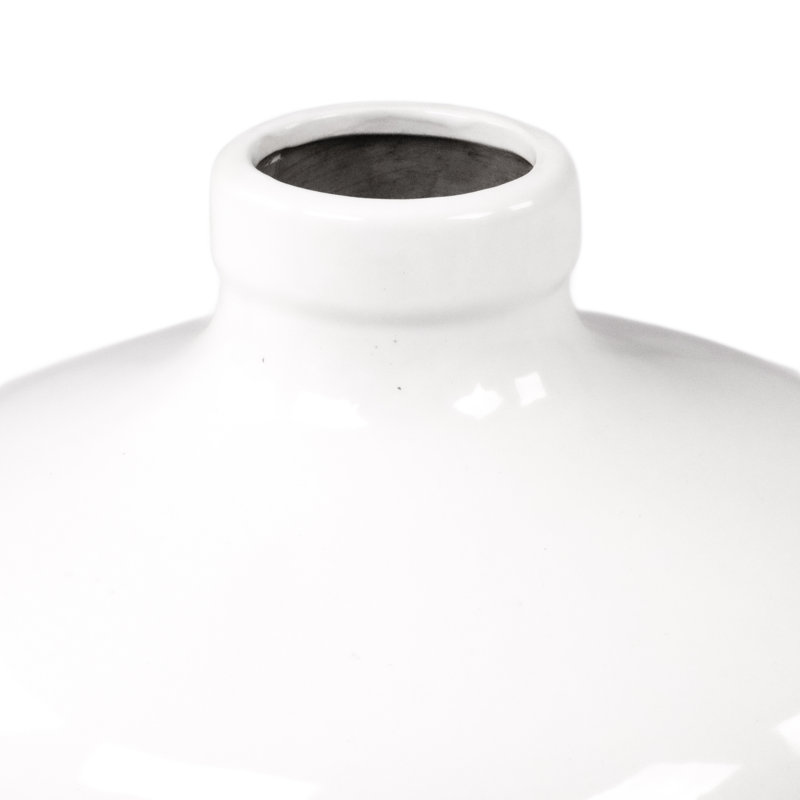Elisianna Ceramic Table Vase, 12" H x 11.5" W x 11.5" D