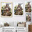 Chapelle de mariage, aquarelle rustique sur toile-390806723-355104658