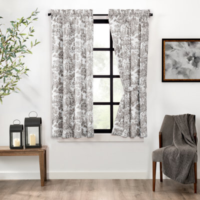 Amelie Semi-Sheer Cotton Curtain Pair