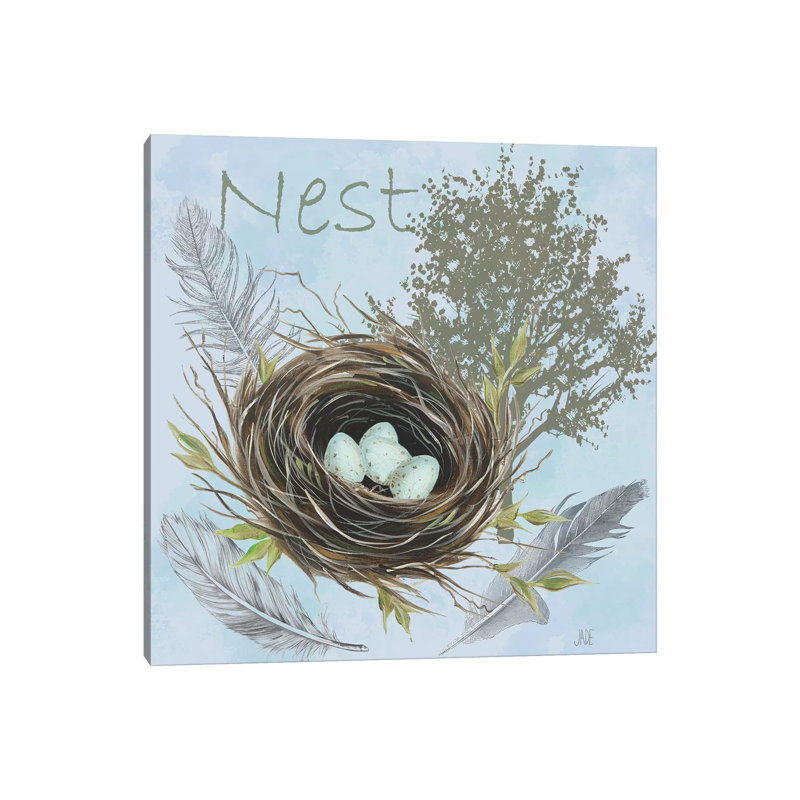 Nesting Collection I - Wrapped Canvas Print, 45.72 cm H x 45.72 cm W x 1.91 cm D