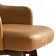 Celines 26.5" Swivel  360-degree Faux Leather Upholstered Counter Stool Set of 3