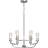 Singh 6-Light Indoor Chrome Classic/Traditional Chandelier No Shades