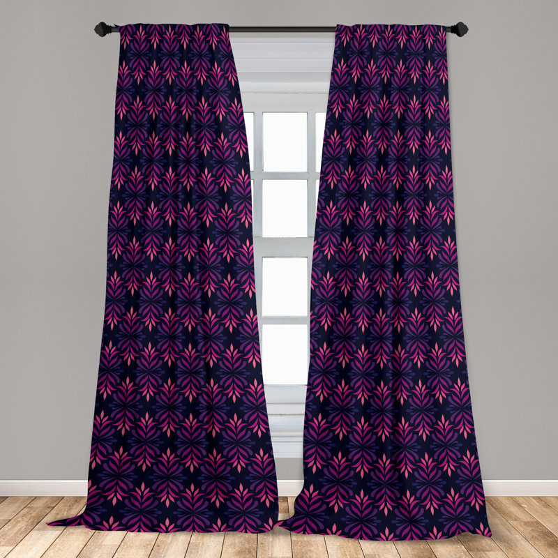 Jarietta Semi Sheer Curtain Pair