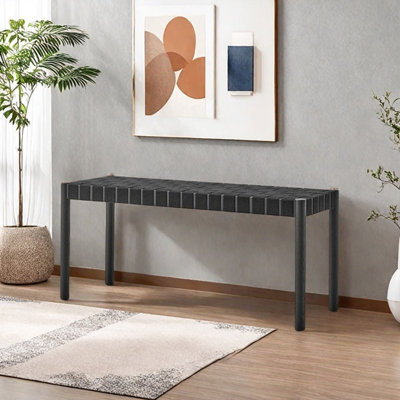 Banc tabouret en bois massif