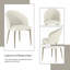 Ensemble de 2 chaises d'appoint en tissu Cora-5682977