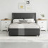Ensemble de lit plateforme 3 pièces Modern