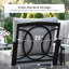 Ensemble de conversation pour patio 5 personnes avec chaises longues pivotantes-412292469