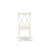 5 Piece Dinette Set for 4 Includes a Round Dining Room Table with Dropleaf and 4 Linen Fabric Dining Chairs, Linen White-1015879978-1012687662