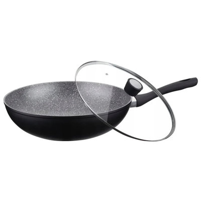 Peterhof 12'' Non-Stick Aluminum Wok with Lid