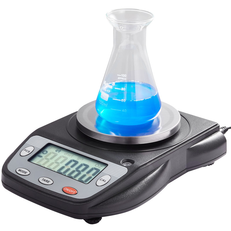 Analytical Balance Lab Scale 600g x 0.01g 6 Units Conversion Electronic