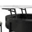 Table basse à plateau relevable moderne avec rangement et 3 repose-pieds-114197550-114197553