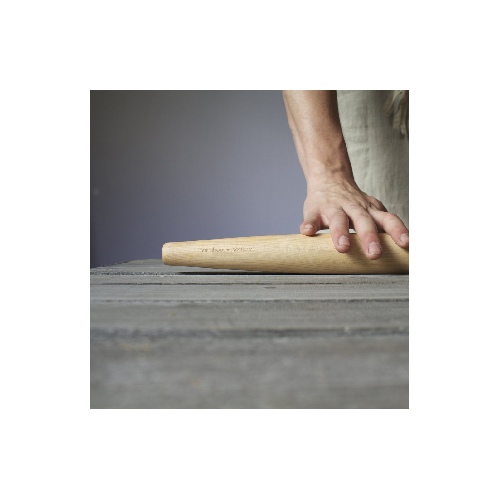 French Rolling Pin - Natural
