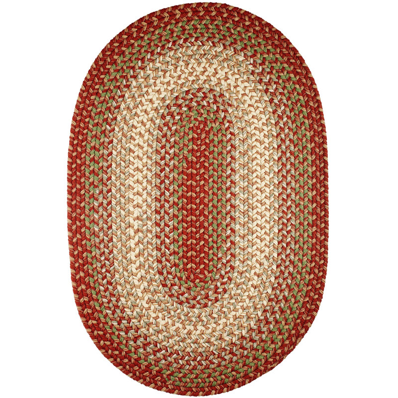 Deserie Indoor / Outdoor Rug, Oval 3' x 5'