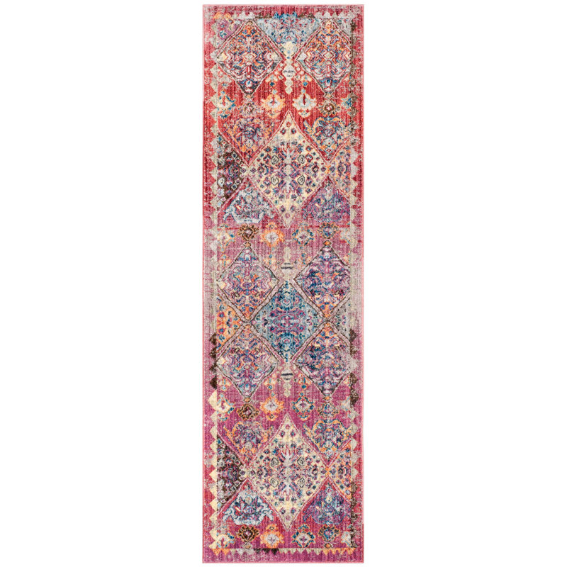 Culross Performance Ikat Rug, Runner 2'3" x 8'
