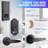 Smart Locks for Front Door, Built-in WiFi Deadbolt, App Remote Control, Touchscreen Keypad, 8 Months Battery-112099308