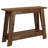 Rustic Console Table,2-Tier Entryway Table,Narrow Sofa Table