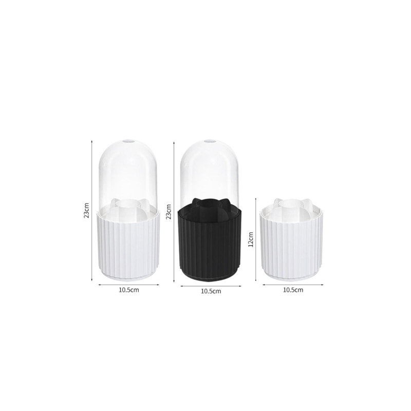 Make-Up Organizer Set (2 Pieces), White