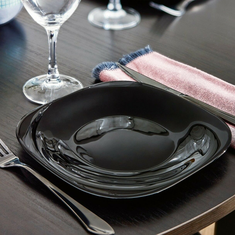 Dessert Plate, Black