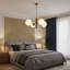 Lustre 4 lumières en verre minimaliste moderne-1936841735-1936841734