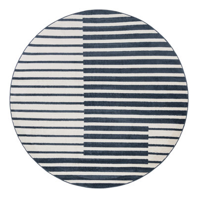 Ivy Bronx Namsen Nathanyl Rug Blue
