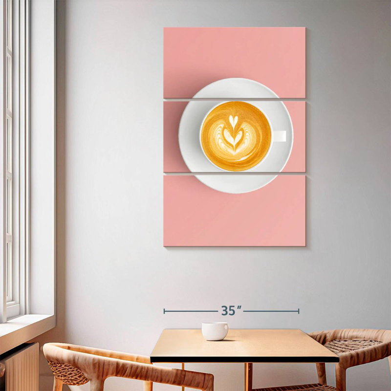 Café esthétique, H 65 po x l 42 po