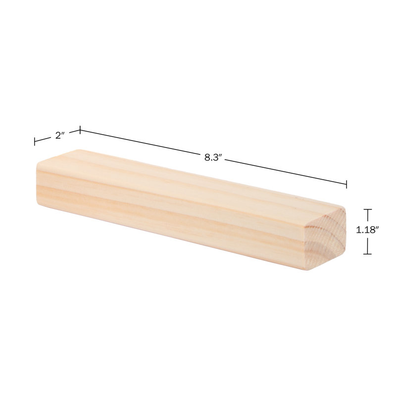 Grande tour en bois empilable, Naturel
