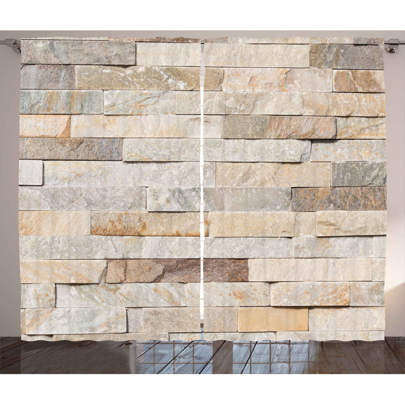 Saroj Semi Sheer Curtain Pair, 54" W x 96" L