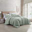 Fils modernes - ensemble d'édredon Beck - microfibre brossée en duvet synthétique - ensemble de couvre-lit toutes saisons élégant - comprend édredon, taies décoratives et coussin décoratif-51159858-51159854