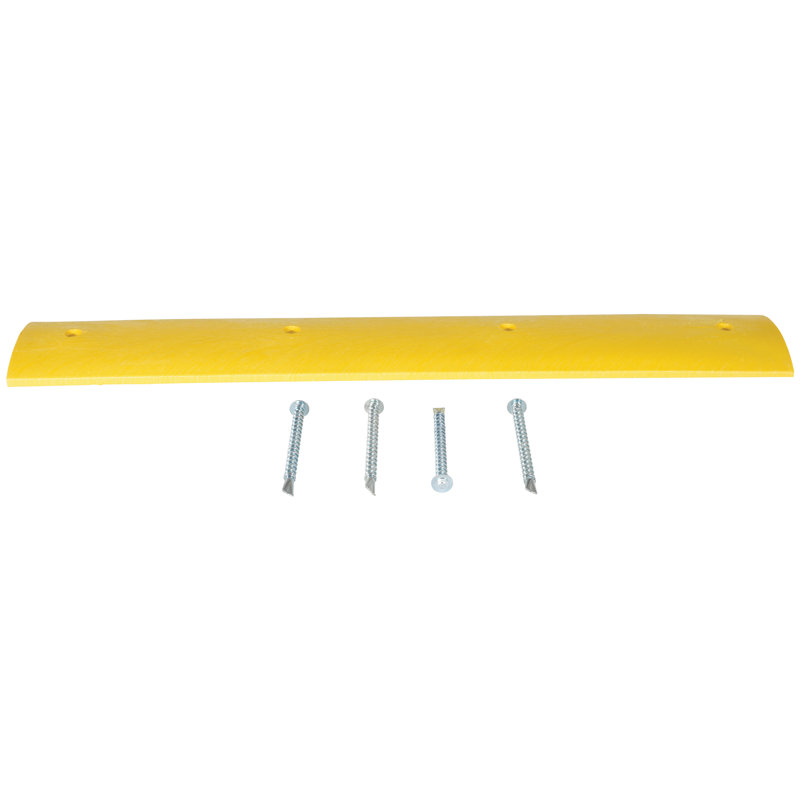 Vestil 2,25 po ralentissement de la vitesse, H 2,25 po x l 72 po x P 12 po