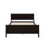 Wood Platform Bed With Headboard-473787854-473787855
