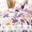 Ensemble de courtepointe 3 pièces à motif floral en microfibre légère pour toutes les saisons-130619217-132040634