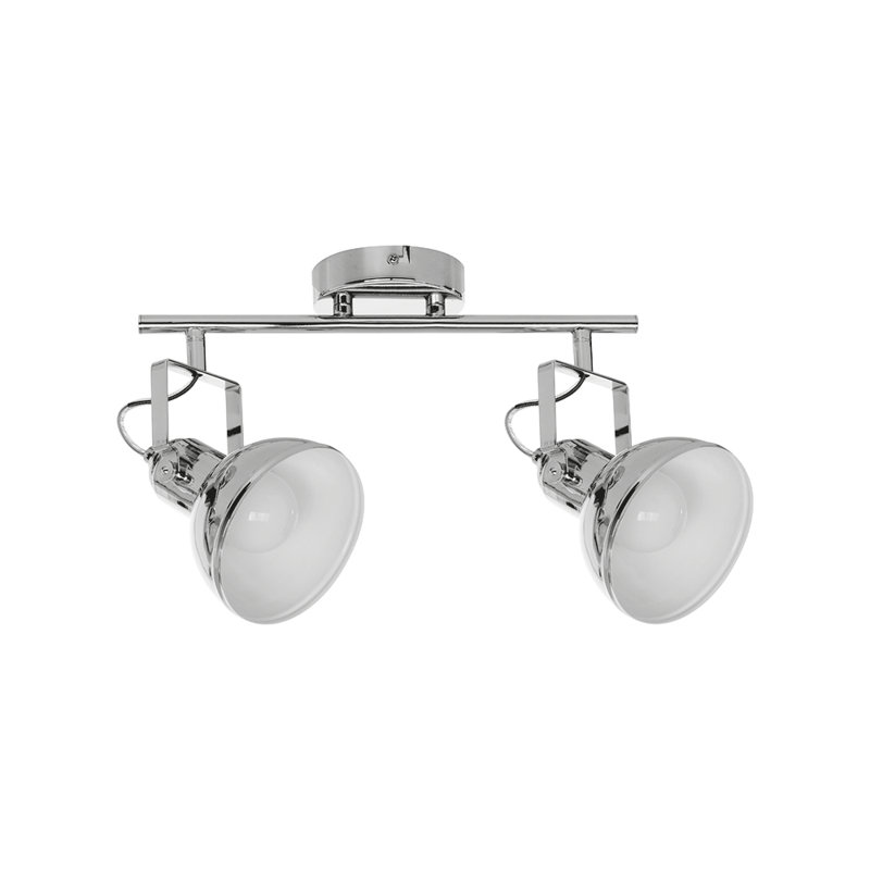 39.5cm 2 -Light Track Kit, Chrome