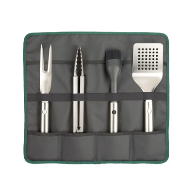 Joseph Joseph Grillout 4-Piece BBQ Tool Set With Storage Case