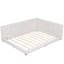 Upholstered Queen Size Platform Bed With USB Ports