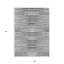 Tapis intérieur lavable rayé gris 9 pi x 12 pi
