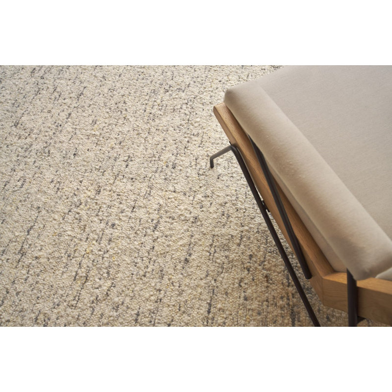 Hand Woven Wool Abstract Area Rug, Rectangle 2' x 3'
