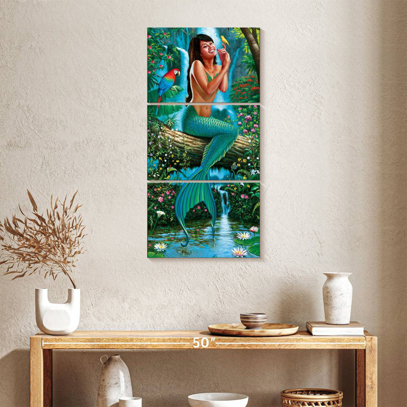 Terre d'enchantement, 38" H x 18" W