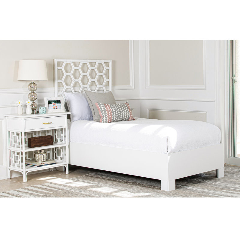 Honeycomb Open-Frame Headboard, Sunflower Yellow, Twin