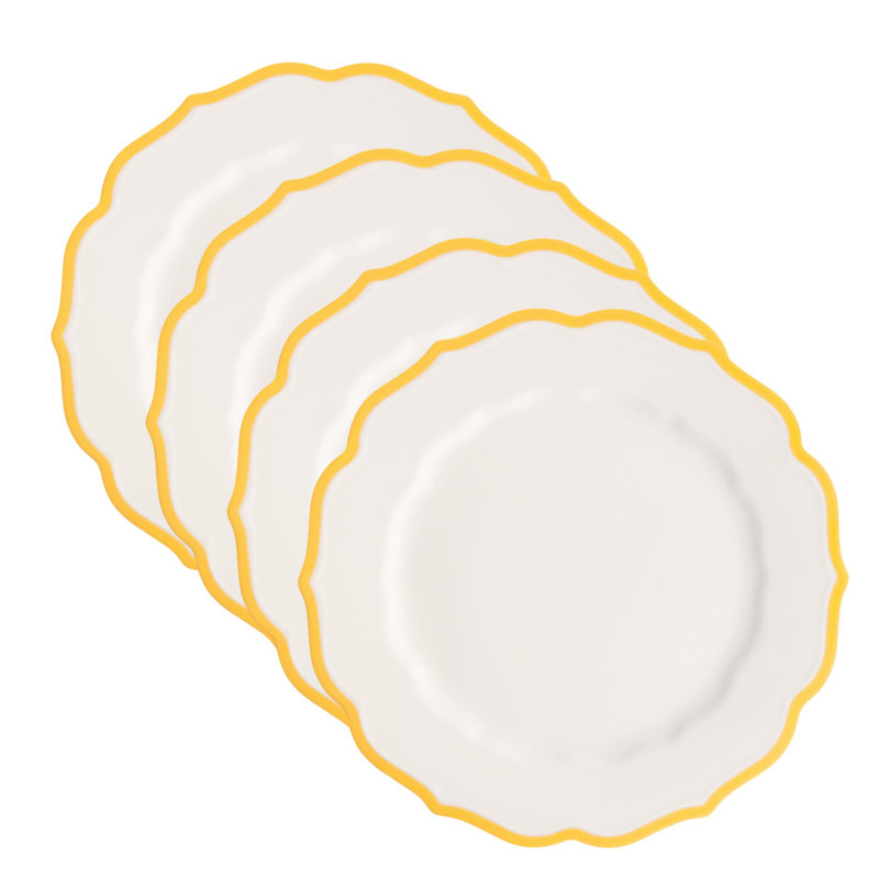 Stella Marigold Scalloped Dinner Plate
