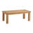 Echols Outdoor Solid Teak Wood Coffee Table