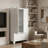 60" Tall White Metal Wardrobe Cabinet With Drawer & Hanging Rod – 2-Door Closet For Bedroom, Office & Laundry Room