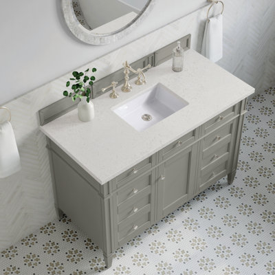 Dussault 48'' Single Bathroom Vanity with Top