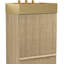 Meuble-lavabo moderne rayé de 20 po avec lavabo vasque intégré en métal doré brossé, armoire de salle de bain autoportante, lavabo une pièce en métal doré sans robinet-1374136474-1374136477-1374136479