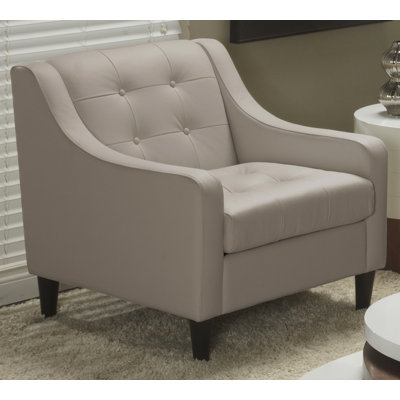Fauteuil en cuir Duff 29 po Dann