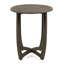 Table rustique 27,5 po en bois gris - durable avec style